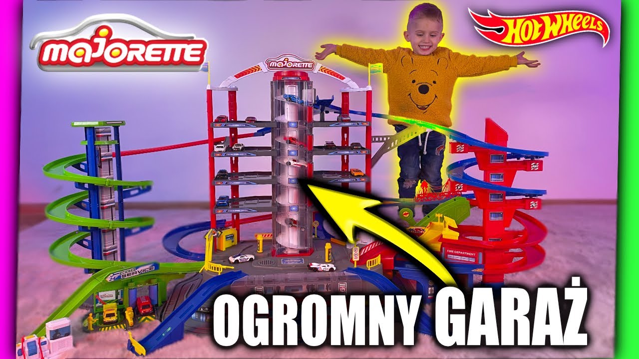 OGROMNY Garaż Mikołaja! 🚗 Majorette Super City 🚗 Prezent na urodziny Vlog #15