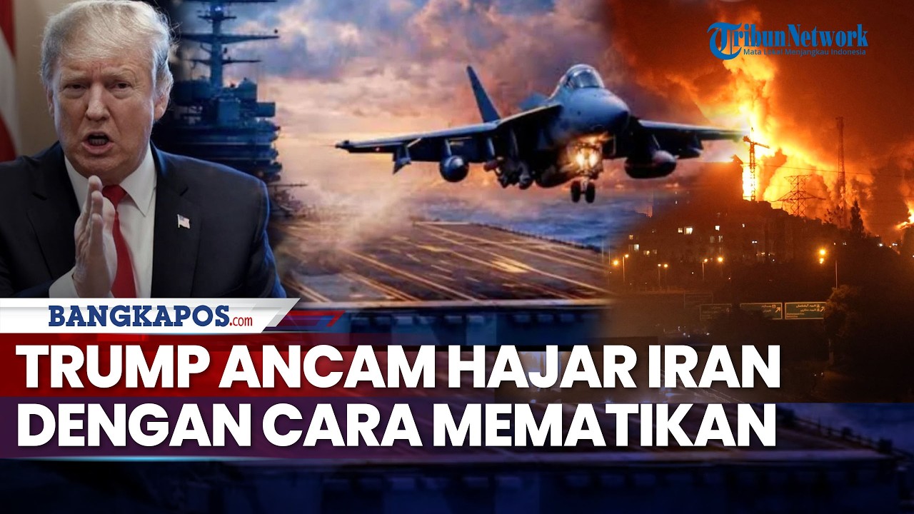 Trump Ancam Hajar Iran dengan Cara Mematikan jika Tuntutannya Tak Dipenuhi