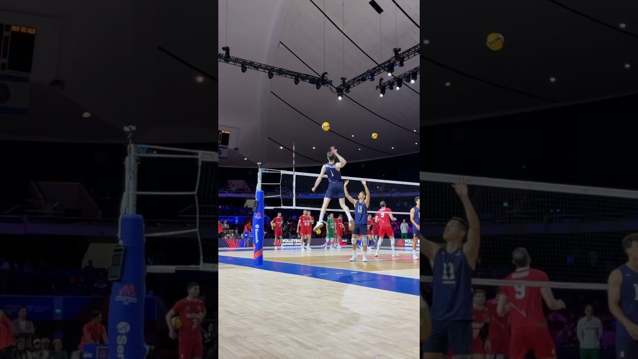USA Spiking Warmup Bounces