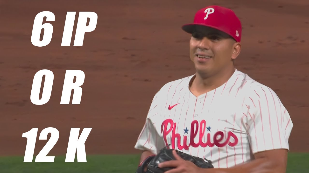 Ranger Suarez Strikes Out Career High 12 vs Mets!