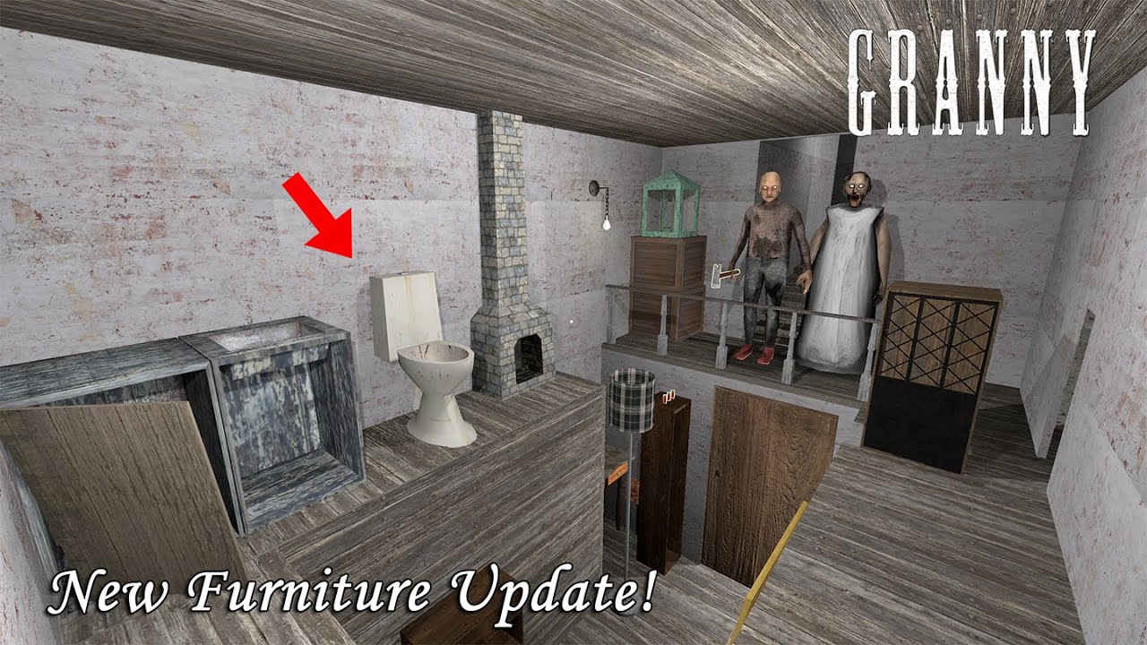 Granny Recaptured - The NEW Furniture Update In The Furniture Room !