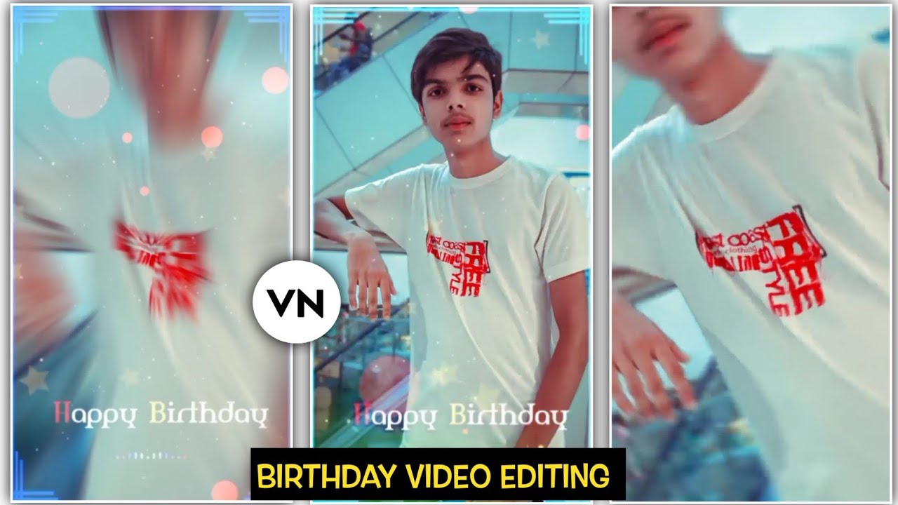 VN App Birthday Status Video Editing | Birthday Video Editing In Vn App