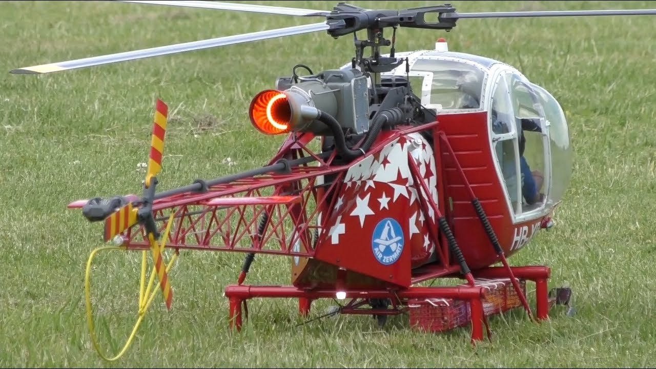 Helidays Duisburg 2018 - Lama SA 315-B / Dmax die Modellbauer/ Markus Tisius and Michael Roesener