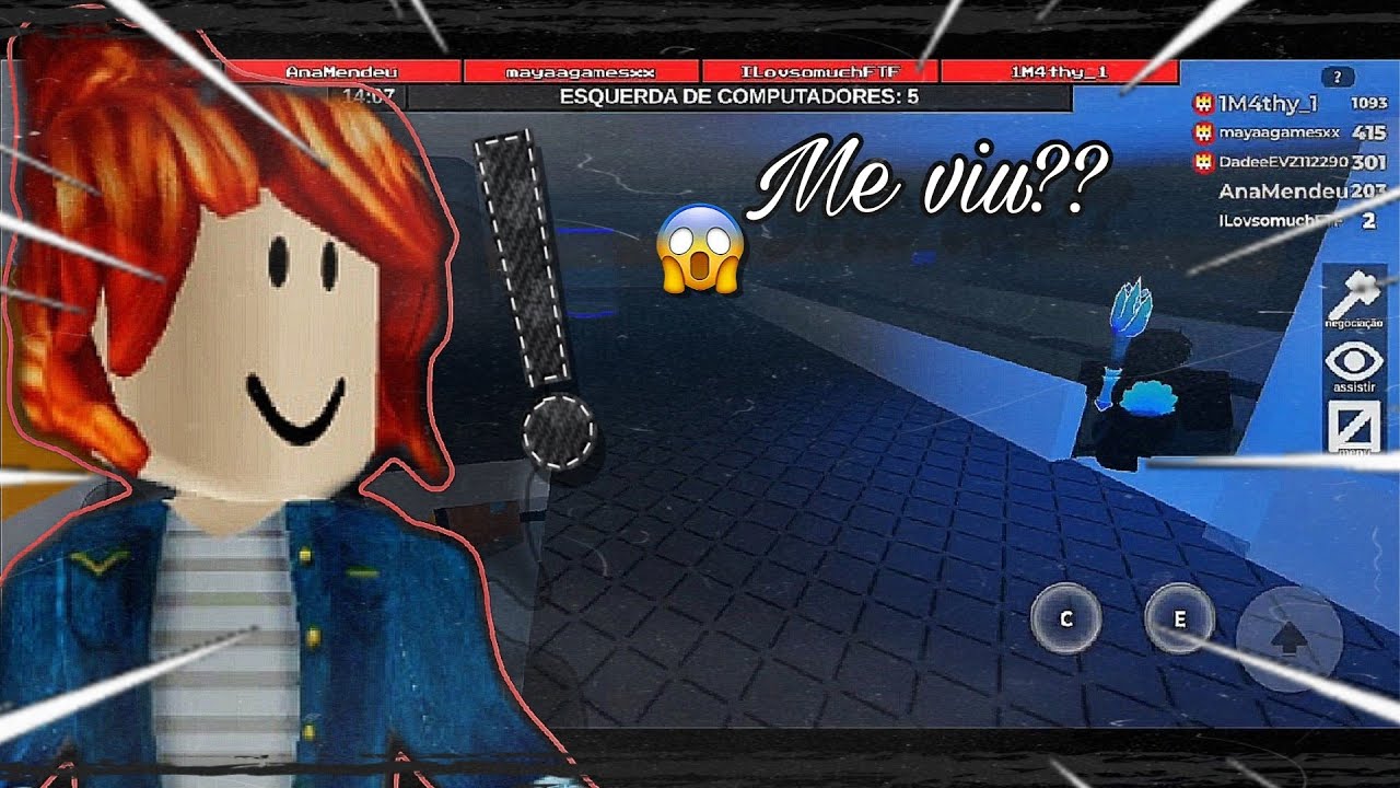 || Fingi ser noob em pro server e me descobriram!!! - Roblox flee the facility ||