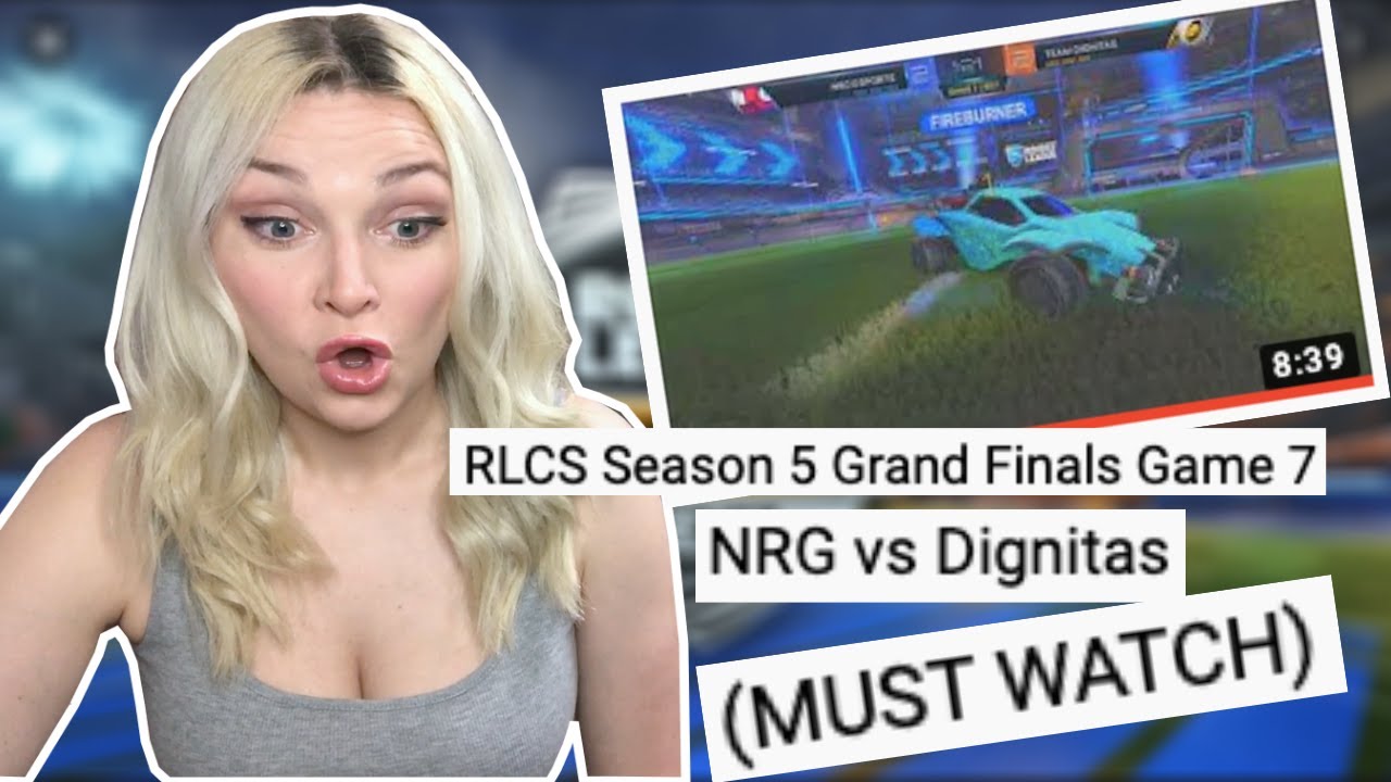 Девушка из Новой Зеландии впервые отреагировала на ROCKET LEAGUE ESPORTS!!!