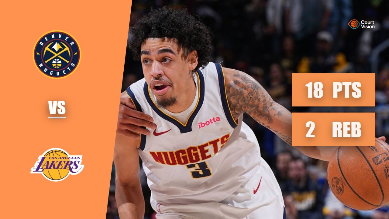 Julian Strawther - 18 Points, 2 Rebounds vs Lakers - 2025-26 Regular Season