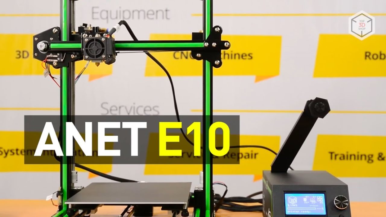 Anet E10 3D Printer Review: Large and Cheap DIY Kit from Anet
