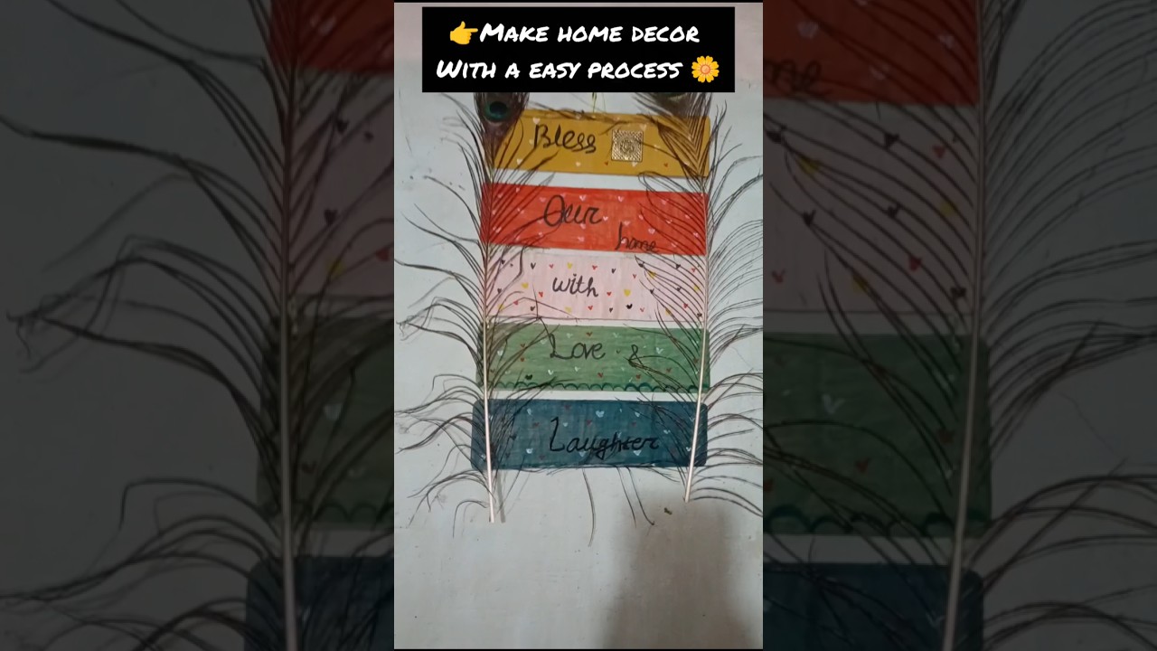 👉Easy And Simple Home Decor With Cardboard......✨ 