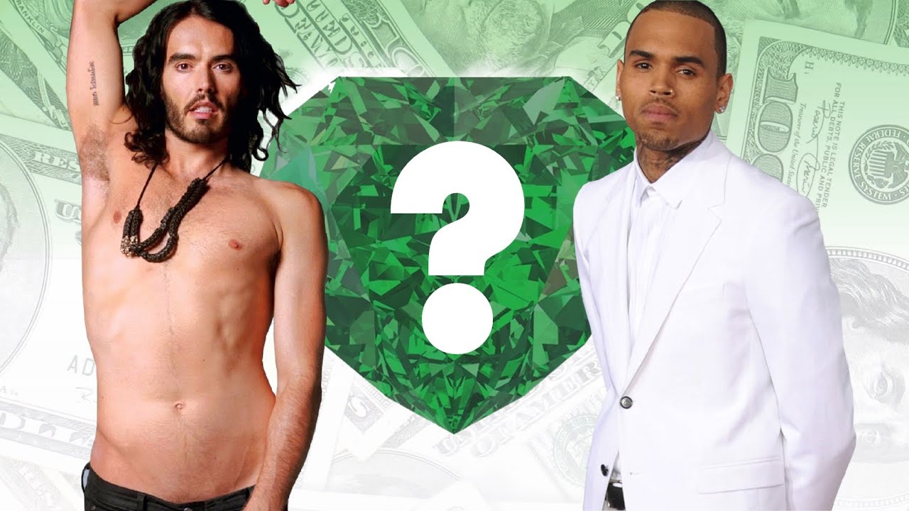 WHO’S RICHER? - Russell Brand or Chris Brown? - Net Worth Revealed!