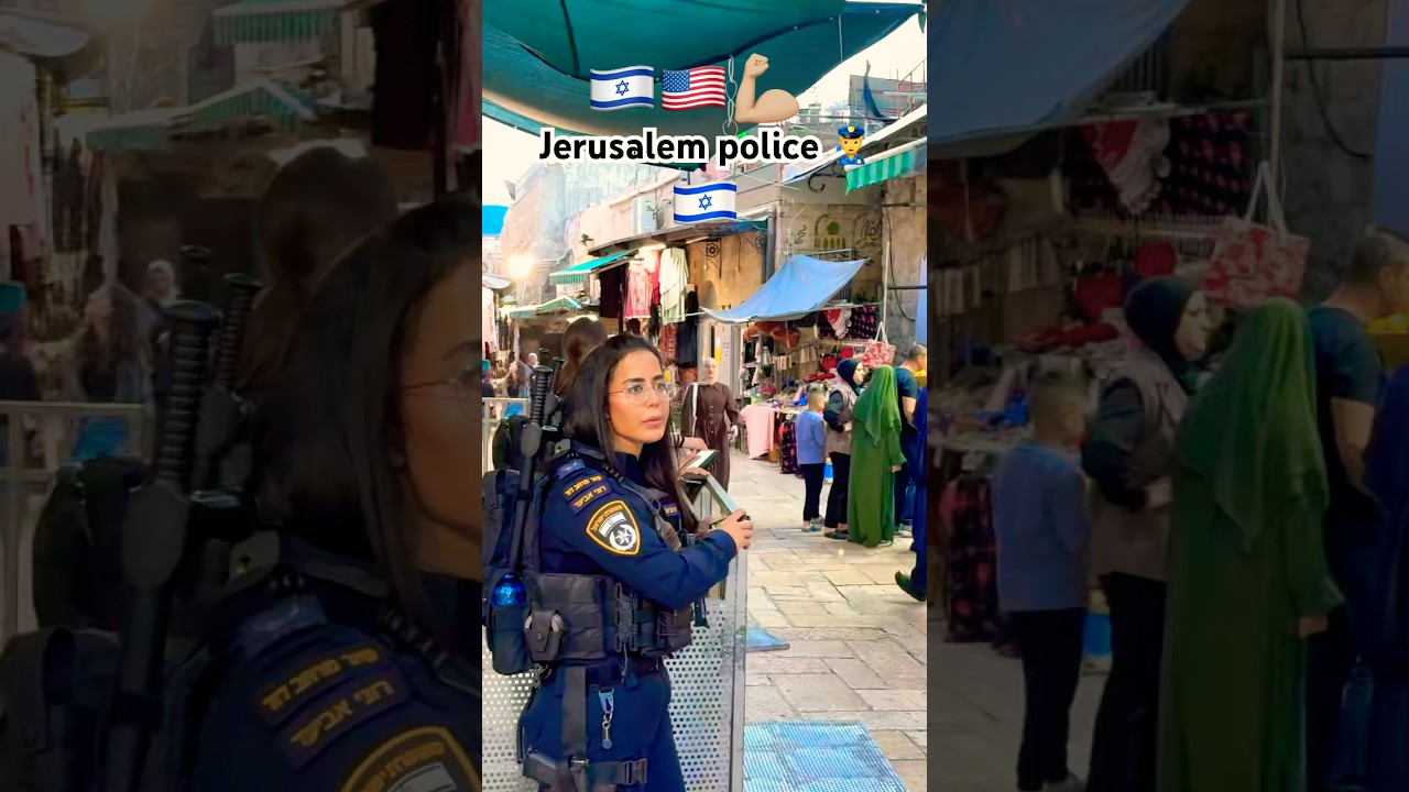 Israeli police in action #army #israel #travel #tourist #gaza #palestine #jerusalem #police #shorts