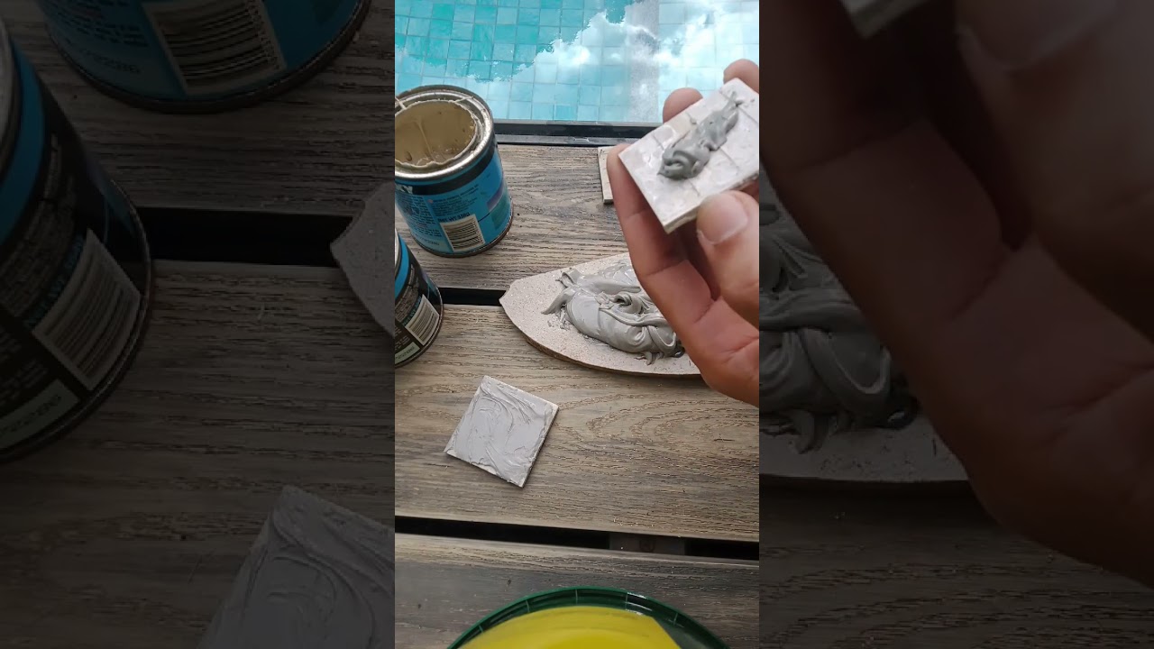 easy way to repair underwater floor tiles