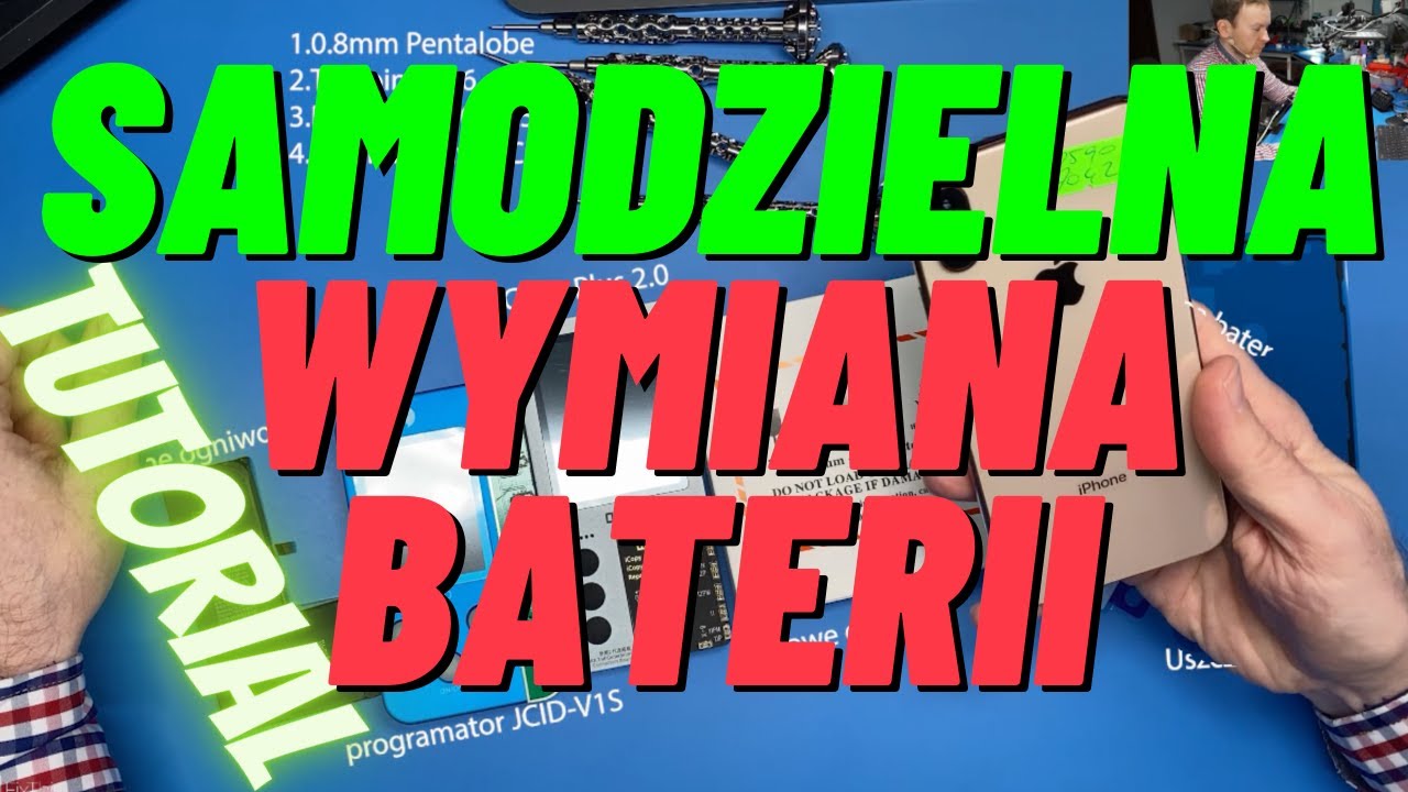 Sam wymień baterię w iPhone - Tutorial