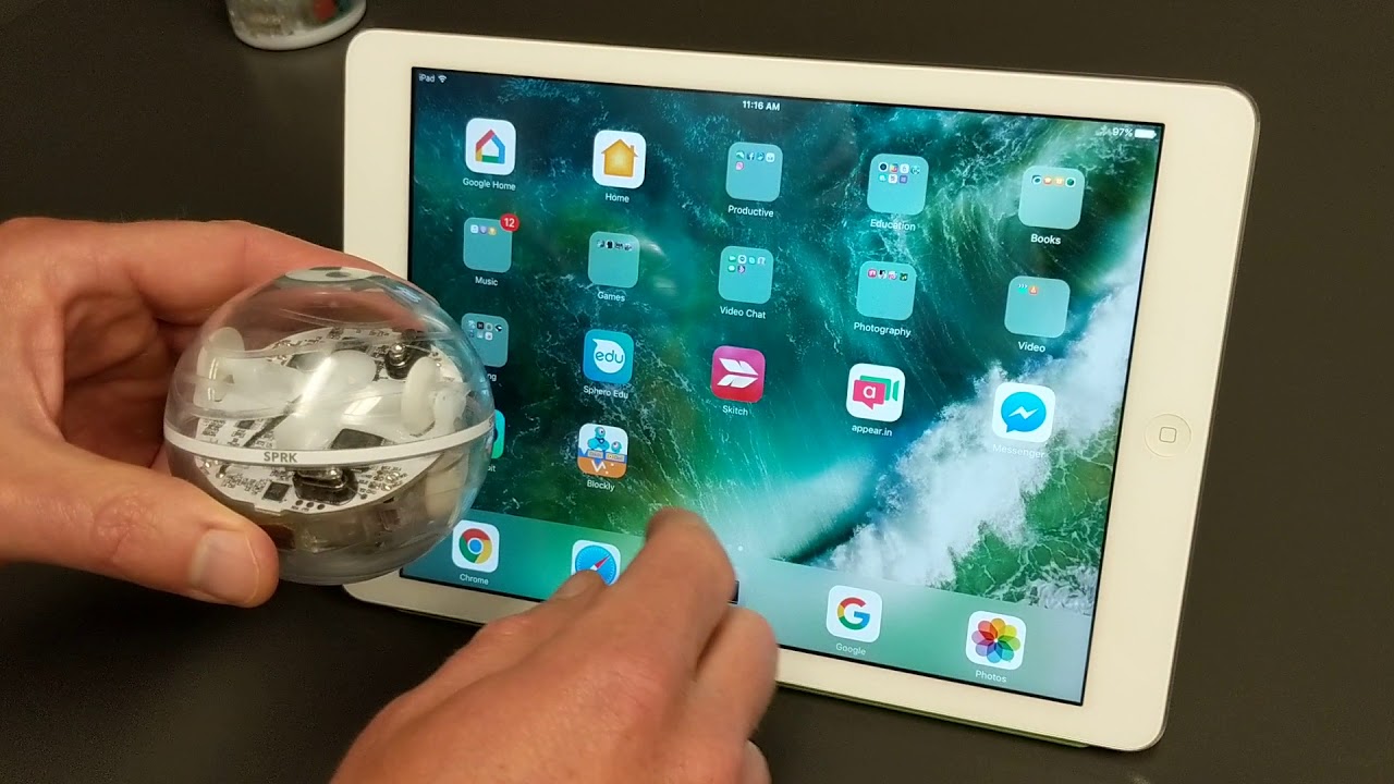 Connecting a Sphero SPRK or 2.0 to iPad