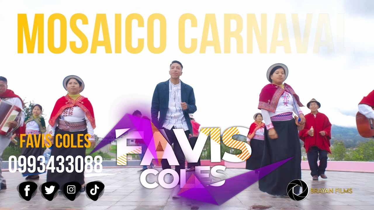 MOSAICO CARNAVAL//FAVIS COLES//VIDEO OFICIAL//2025🪗🍻🫂