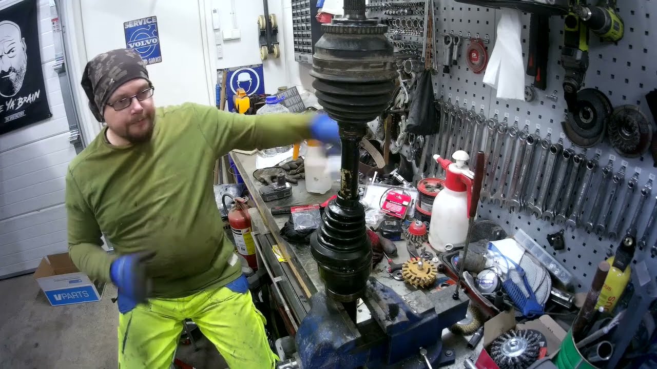 Fixing the Inner CV Joint on a 2002 Volvo V70, My Approach