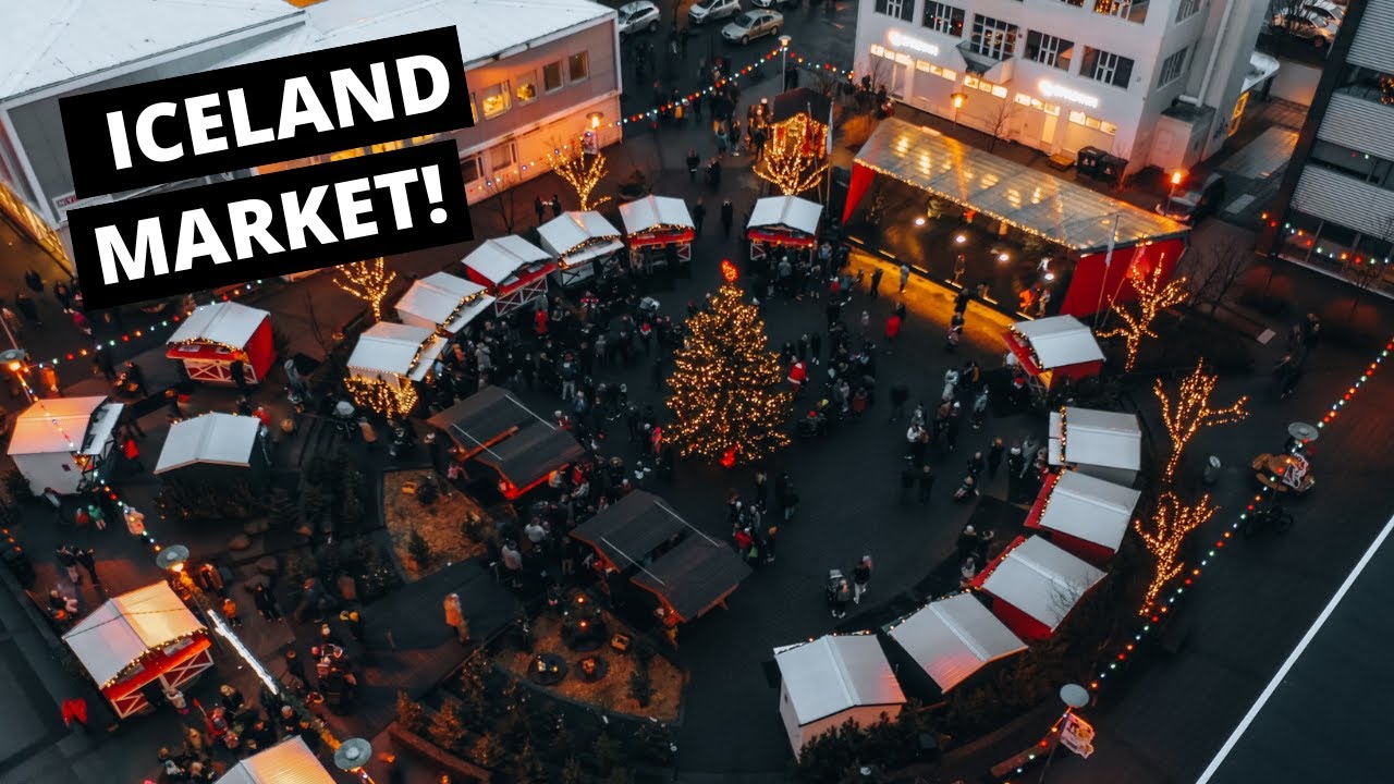 Iceland Christmas Market | J&oacute;la&thorn;orpi&eth; in Hafnarfj&ouml;r&eth;ur