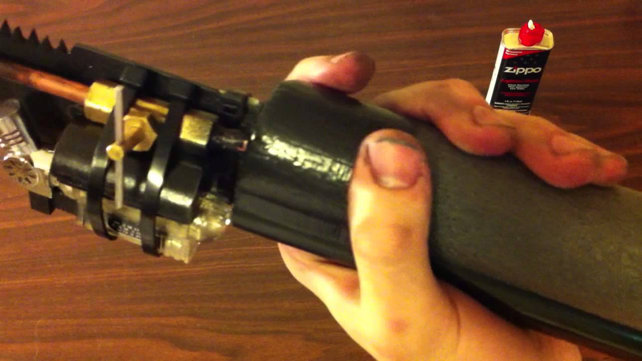 Homemade Flaming Sword Torch Mod 