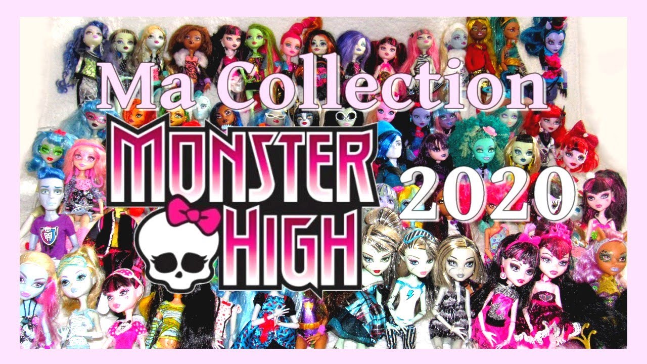 Ma collection MONSTER HIGH 2020 💀🎀
