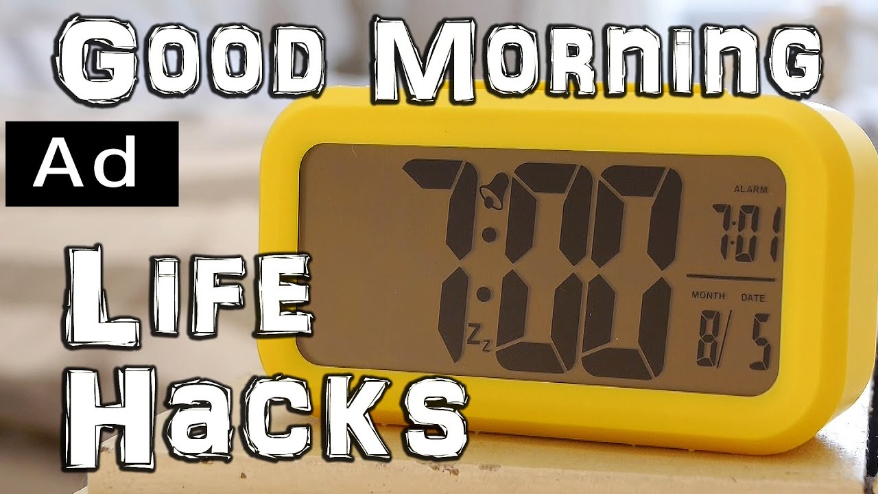 Morning Routine Life Hacks #ad