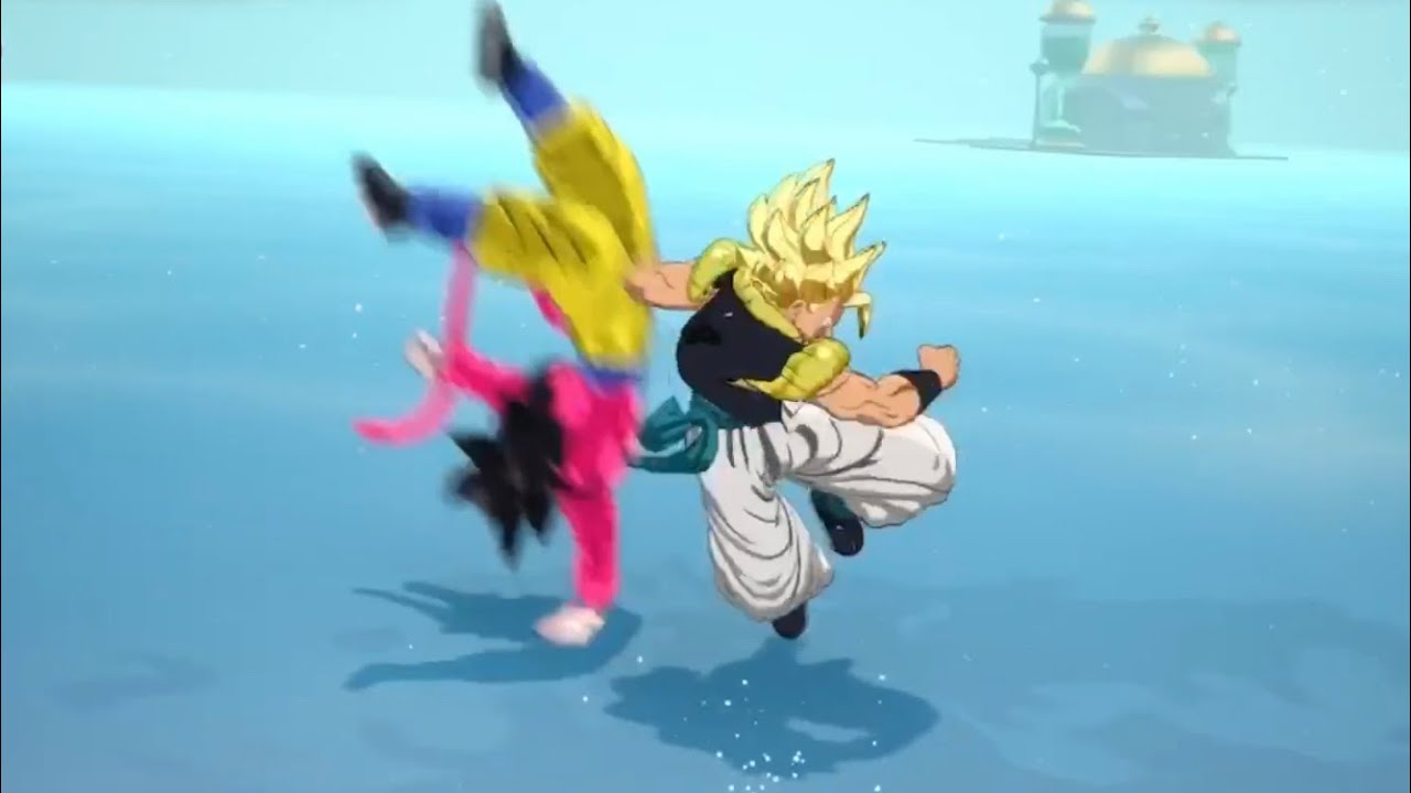 Goku Super saiyan 4 vs Gogeta super saiyan Dragon Ball Sparking Zero