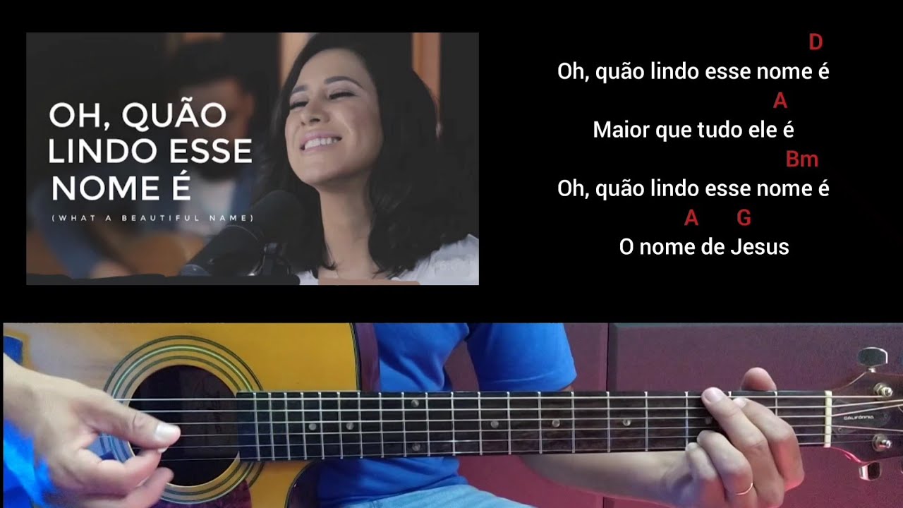 Oh! Quão lindo esse nome é-Ana Nóbrega -CIFRA na prática