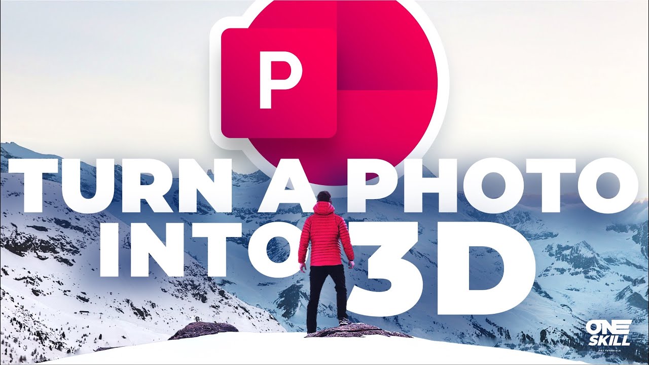 Turn a Photo into a 3D Scene 🔥in PowerPoint🔥