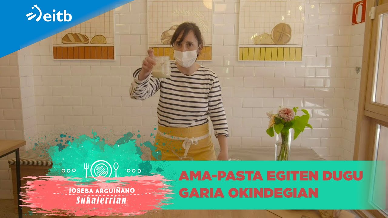 Ama orea egiten erakutsi digute Tolosako Garia okindegian