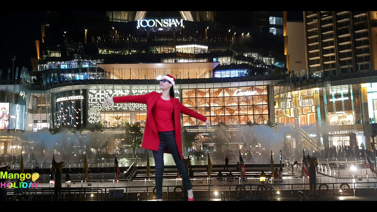 Christmas Dance Show | dance fountain | iconsiam
