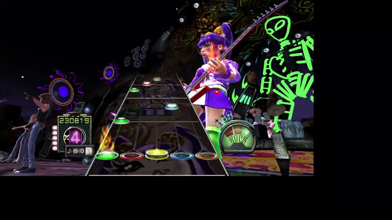 Guitar Hero 3-(Rock you like hurricane)by Scorpions 1984