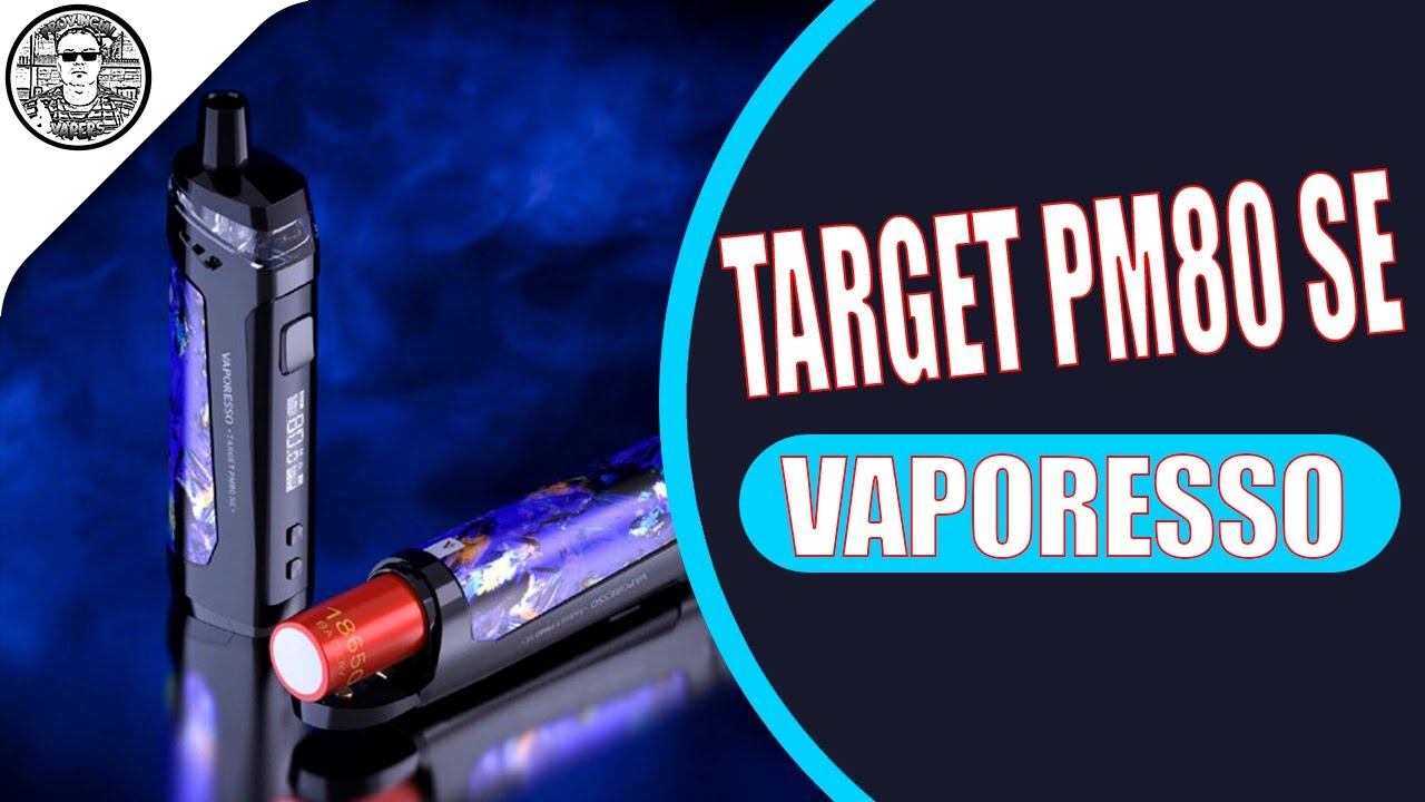 Vaporesso Target PM80 SE 18650 Pod Mod. Аккумулятор-наш выбор.