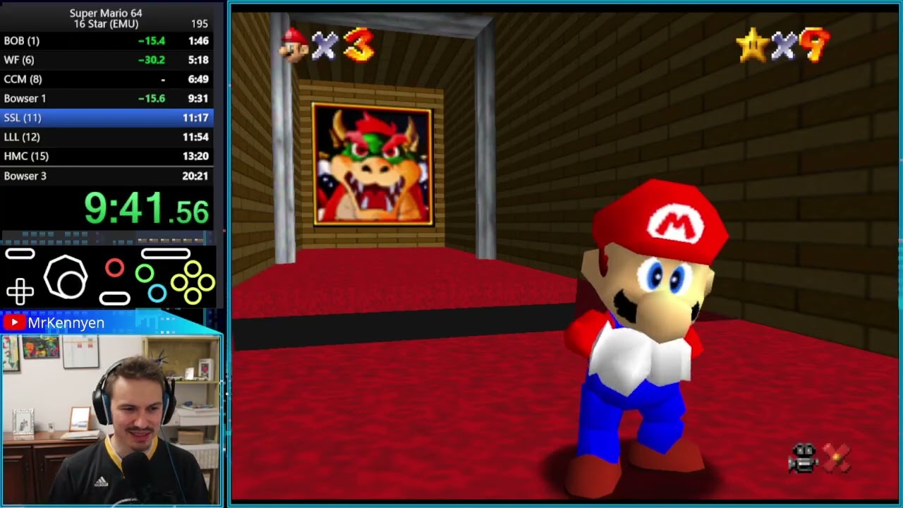 PB: 20:02 SM64 Emu 16 Star (no lblj)
