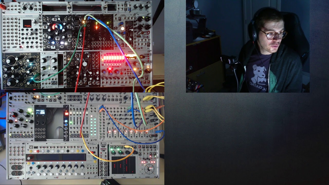 Ambient Eurorack Livestream | Squawk Dirty To Me + Morphagene New Firmware