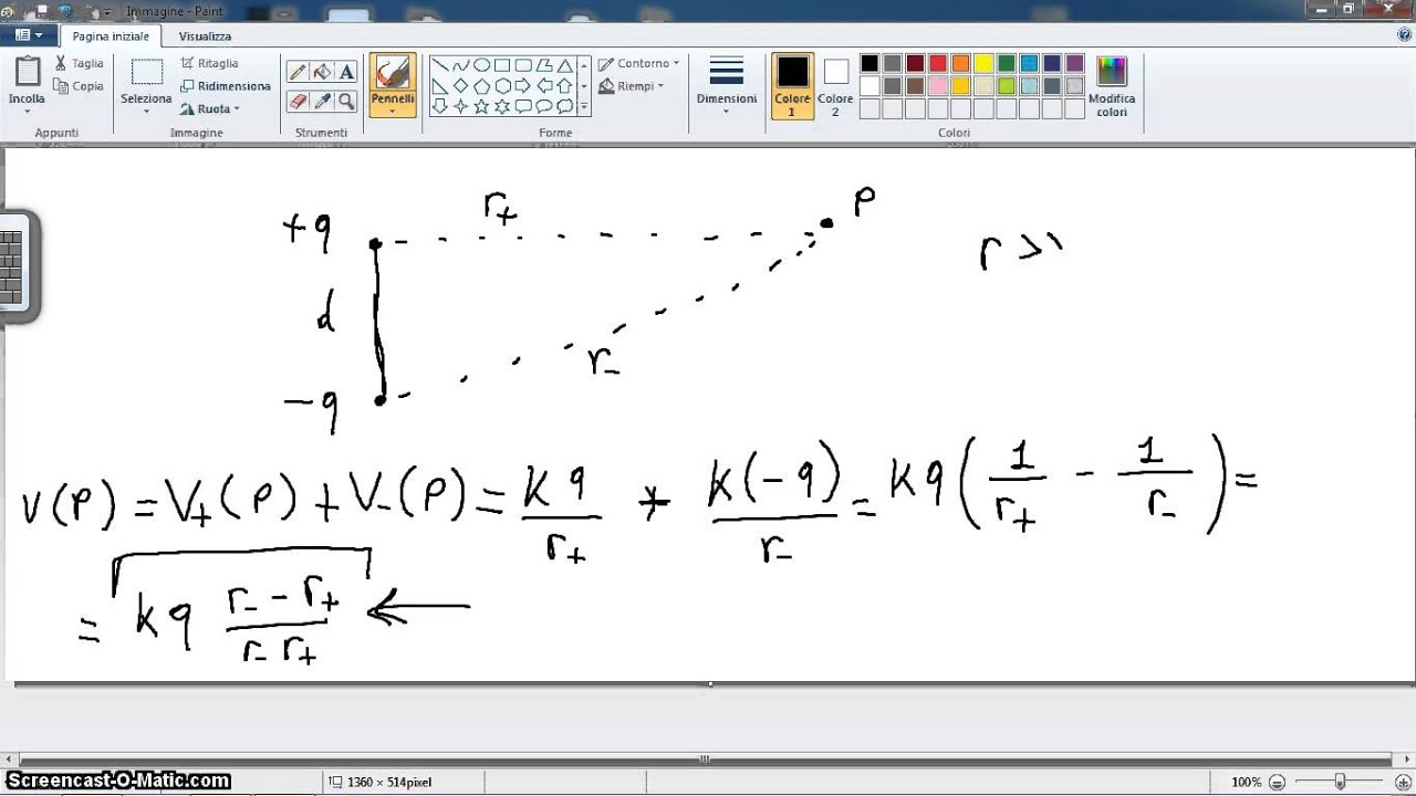 Videolezione fisica 2 parte 19(dipolo elettrico parte 4)