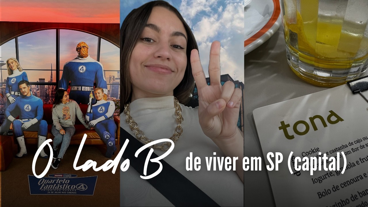 As dores e os amores de viver em São Paulos | Vlog 07 | Carolinando!