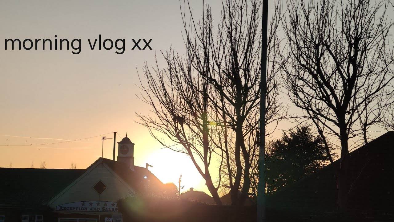 Morning vlog turn your volume up at the start xx