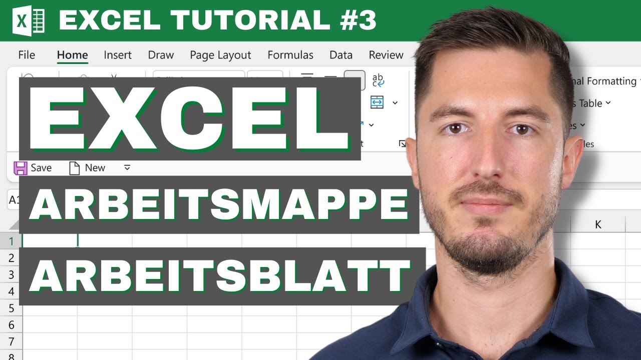 Was sind Arbeitsmappen und Arbeitsblätter? | Die Struktur einer Excel Datei - Excel Tutorial #3