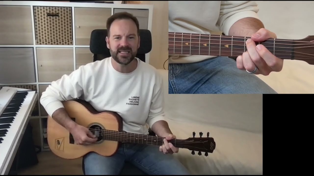Tutoriel Guitare DIEU EST PARMI NOUS (Officiel) par Dan Luiten