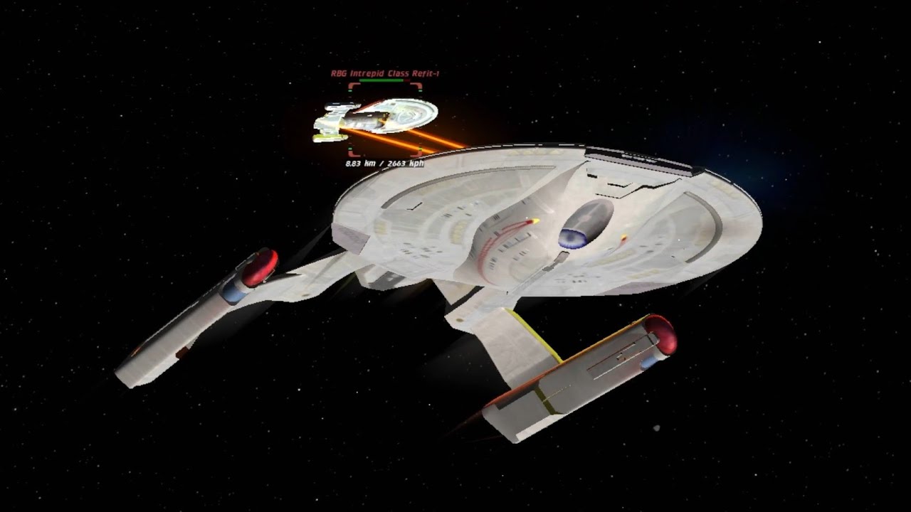 The Akira Class vs The Intrepids! | Star Trek Bridge Commander