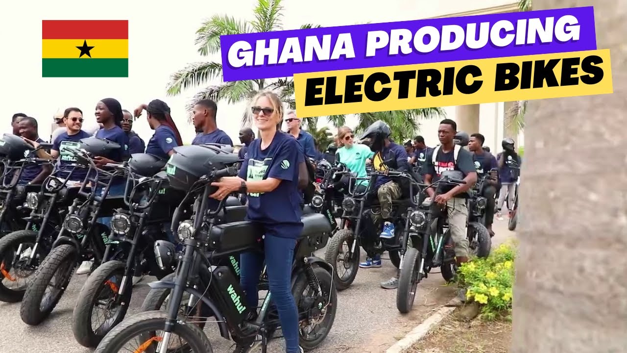 The All New Electric Bike (Wahu Mobility) changing urban transportation in Ghana