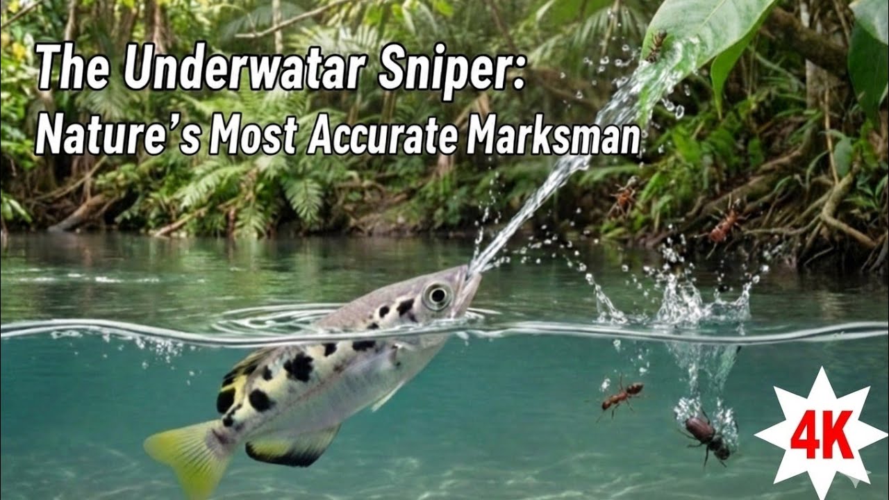 The Underwater Sniper: Nature's Most Accurate Marksman 🎯​