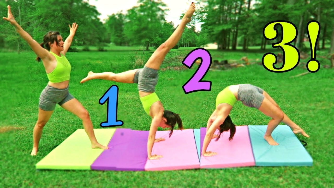 Back-bend Kick-over Tutorial 2020 *Follow Along* | Easy Gymnastics Skills (Self-taught Gymnastics)