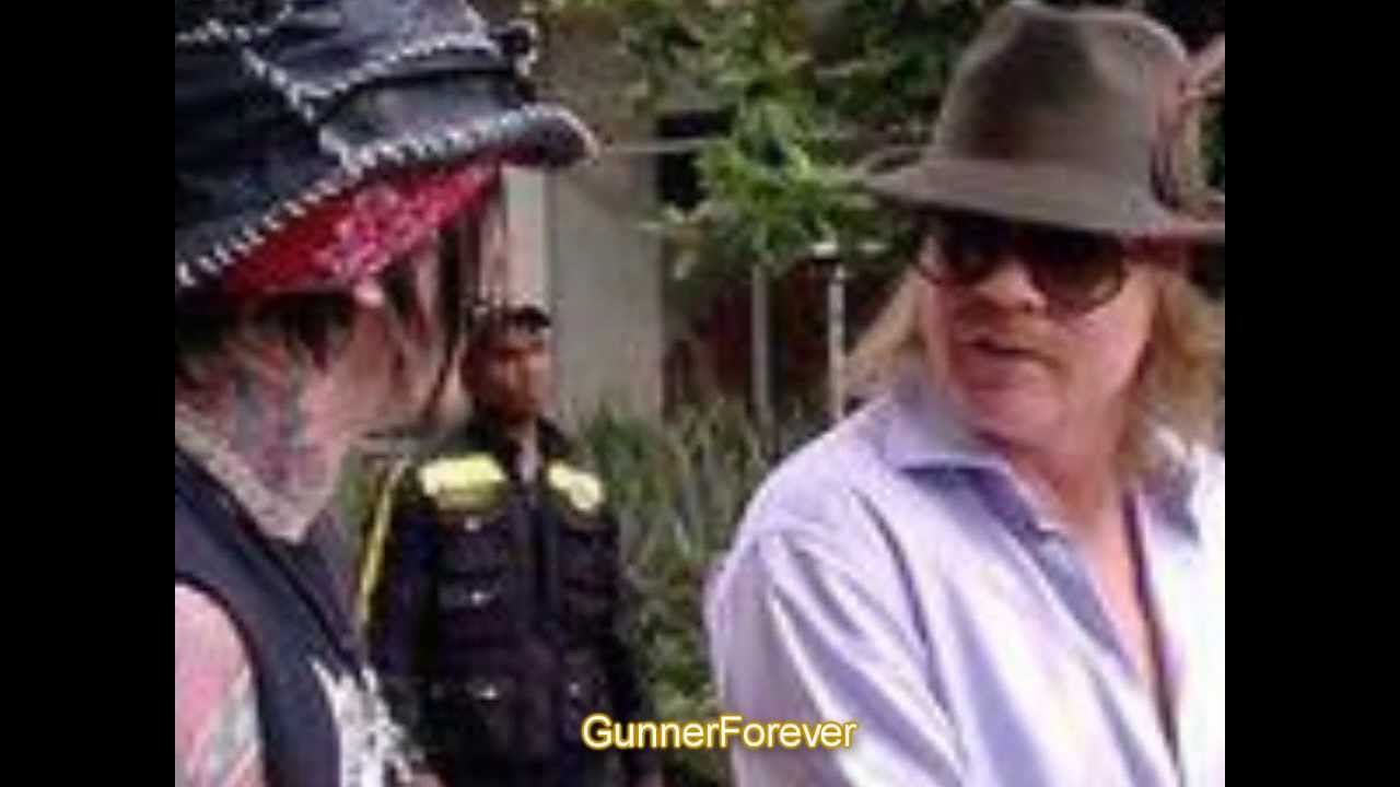 Axl Rose and DJ Ashba (funny moments)