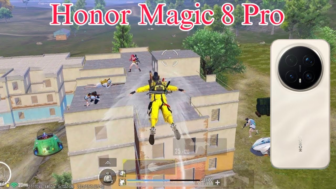 Honor Magic 8 Pro Pubg Test | Honor Magic 8 Pro Gaming Test | Honor Magic 8 Pro Pubg | Honor Magic 