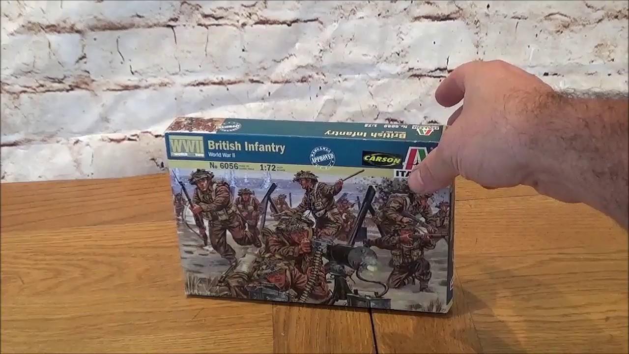 Plastic Soldier Review: ITALERI (ESCI) 1:72 WW2 British Infantry