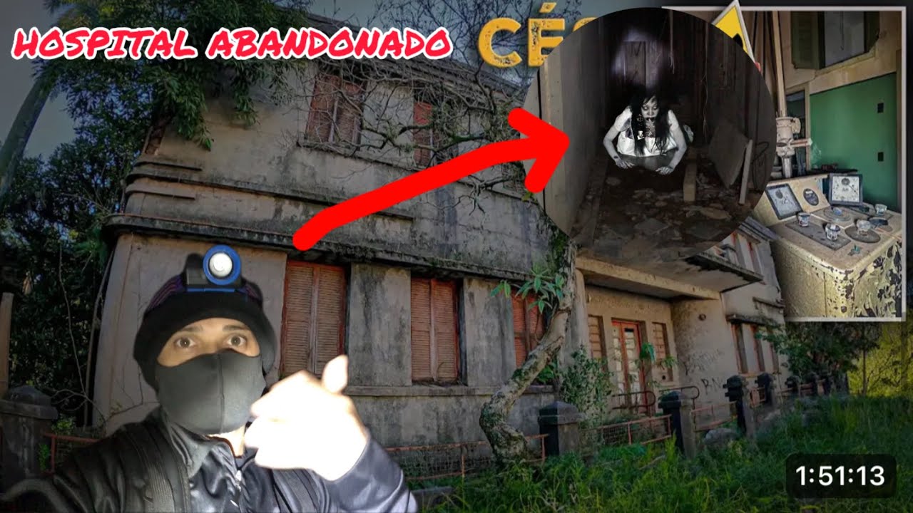 HOSPITAL ABANDONADO CAÇADORES DE LENDAS #lendas #lenda 