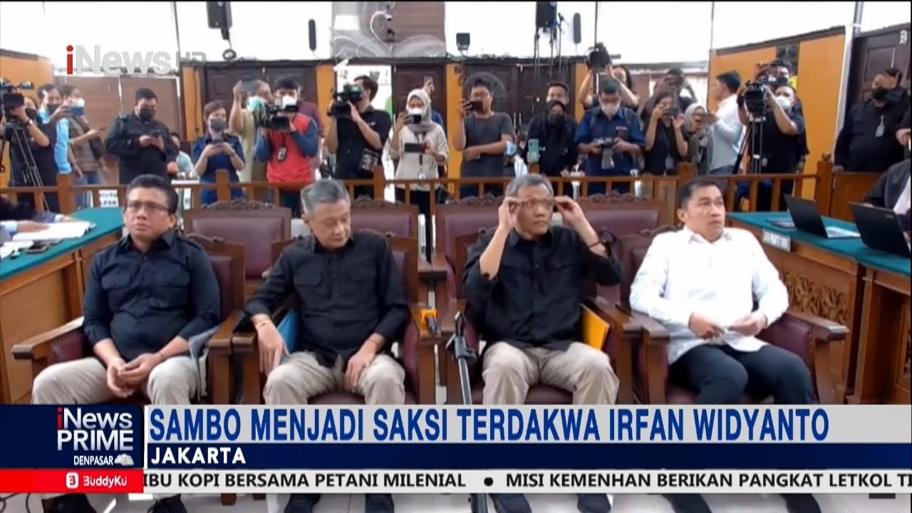 Drama Sidang Ferdy Sambo! Sambo Jadi Saksi Atas Terdakwa Chuck Putranto #iNewsPrime 16/12