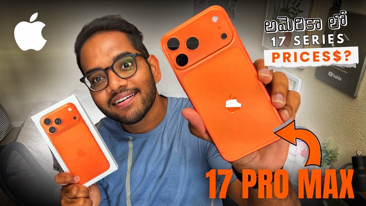 Finally Got the iPhone 17 Pro Max Cosmic Orange! | Prices in USA?