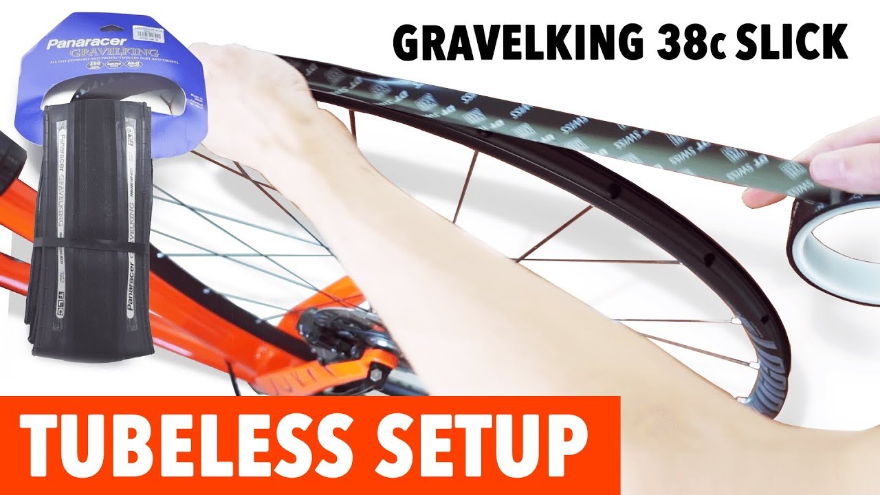 Tubeless setup tutorial with the new Gravel King 38c Tires