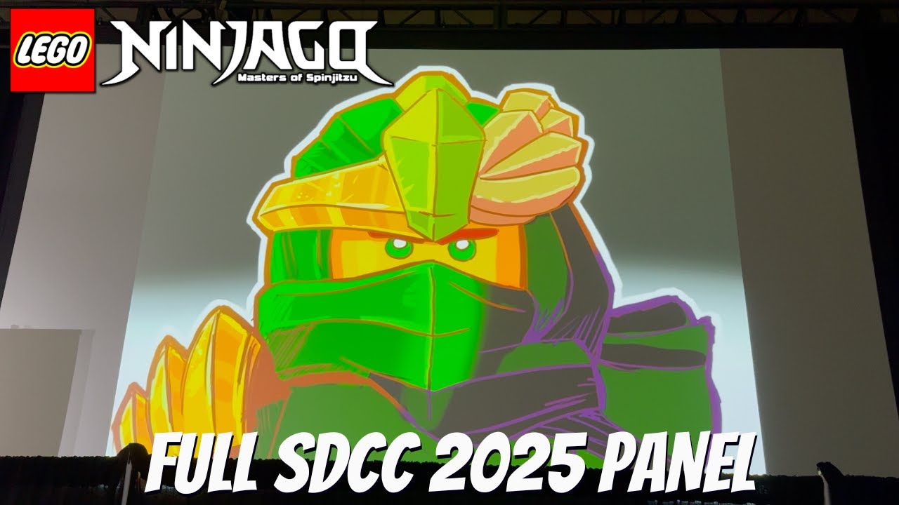 LEGO Ninjago San Diego Comic Con 2025 FULL PANEL