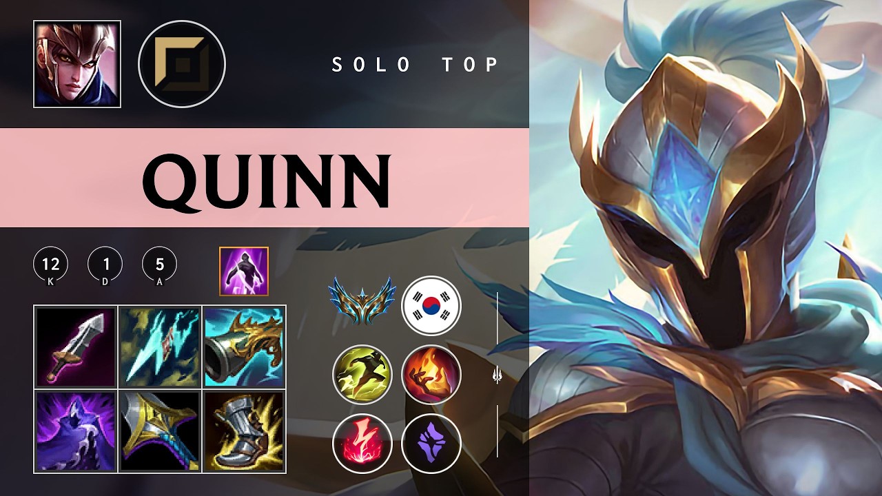 Quinn Top vs Jayce - KR Challenger Patch 26.04